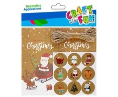 Craft with Fun Advent Calendar CFBN343 Rinkinys kūrybinis DIY