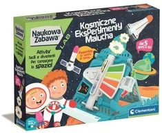 Mokslo rinkinys vaikams Kosminiai eksperimentai Clementoni 50798