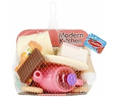 MEGA CREATIVE 511357 rožinis tinklelio virtuvės komplektas