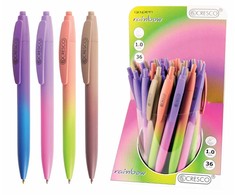 Sadpex *Tušinukas automatinis 1mm mėlynas RAINBOW 202080 CRESCO/36