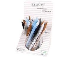 Sadpex Automatinis tušinukas SUPER SOFT ECO, Cresco, 1.0mm, mėlynos sp.