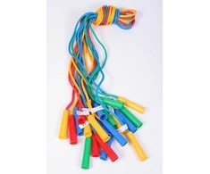 Malimas spalvinga šokdynė su plastikinėmis rankenomis, ilgos, 206 cm, SP0736
