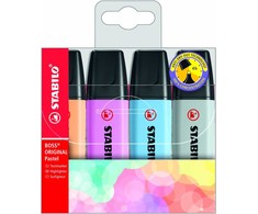 Stabilo Zakreślacz STABILO BOSS Original Pastel etui 4vnt. Stabilo