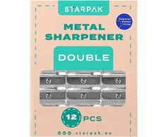 Starpak Dviguba metalinė drožtuko su dviem ašmenimis