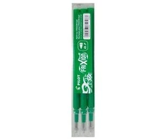 Pilot Pen Pilot papildymo rinkinys 3x Frixion Žalias (BLS-FR7-G-S3) (BLSFR7GS3)