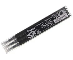Pilot Pen Pilot Refill Set 3x Frixion Juodas Juodas (BLS-FR7-B-S3) (BLSFR7BS3)