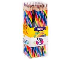 Strigo Rainbow spalvoti pieštukai (36 vnt) STRIGO