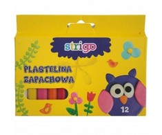 Strigo Kvapianti plastilino rinkinys 12 spalvų