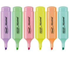 Toma Highlighter Mistral Pastel 6 spalvos TOMA