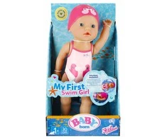 MGA Baby Born Gimęs kūdikis – mano pirmoji plaukimo mergaitė, 30 cm (835302)