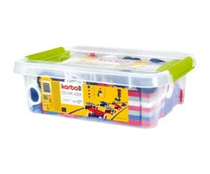 Korbo Edu Car 400 konstruktorius vaikams nuo 4 metų, mokantis mechanikos ir eismo taisyklių