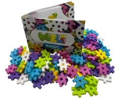 Kelioninis rinkinys Meli Basic Pink 500 el.