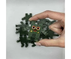Kaladėlės Meli Emoti Military 12 el.
