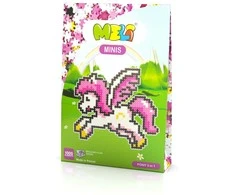 Konstruktorių rinkinys Meli Minis Pony 3in1 su 1000 dalių, vaikams nuo 3 metų, pastelinė