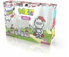 Meli Minis pilies konstruktorius 2in1 su 500 spalvotų kaladėlių, vaikams nuo 3 metų