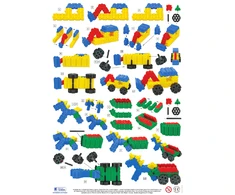Konstruktorius Morphun 10 Transporto priemonių 251 el.