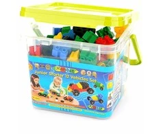 Konstruktorius Morphun 12 Transporto priemonės 150 el.