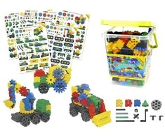Konstruktorius Morphun GearPhun Transporto priemonės 324 el.