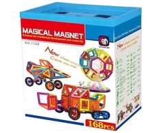 X-Bida Magical Magnet magnetiniai blokeliai 168 el.