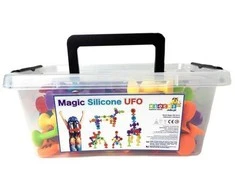 X Bida silikoninis konstruktorius UFO 80 el.