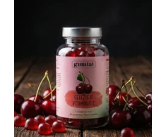 Gumiai Maisto papildas Geležis su vitaminu C, 60 guminukų