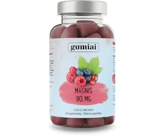 Gumiai Maisto papildas Magnis, 60 guminukų
