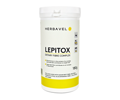 Maisto papildas Herbavel Lepitox. Dietary Fibre Complex, 180g miltelių