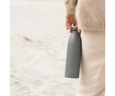 AYA&amp;IDA Nerūdijančio plieno gertuvė 'Dark pilkas' - 500 ml
