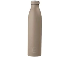 AYA&amp;IDA Nerūdijančio plieno gertuvė 'Dusty Brown' - 750 ml