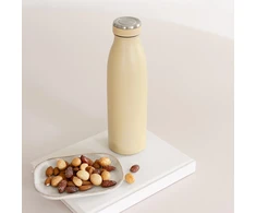 AYA&amp;IDA Nerūdijančio plieno gertuvė 'Dusty Geltona' - 500 ml
