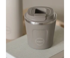 AYA&amp;IDA Nerūdijančio plieno kelioninis puodelis 'Driftwood' - 240 ml