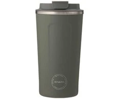 AYA&amp;IDA Nerūdijančio plieno kelioninis puodelis 'Tropical Žalias' - 500 ml