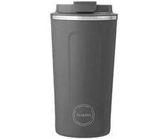 AYA&amp;IDA Nerūdijančio plieno kelioninis puodelis 'Dark Pilkas' - 500 ml