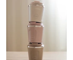 AYA&amp;IDA Nerūdijančio plieno kelioninis puodelis 'Dusty Rose' - 240 ml