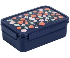 A Little Lovely Bento vaikiška priešpiečių dėžutė ‘Braškės’