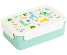 A Little Lovely Bento vaikiška priešpiečių dėžutė 'Džiunglės'