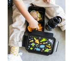 A Little Lovely Bento vaikiška priešpiečių dėžutė 'Galaktika'