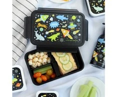 A Little Lovely Bento vaikiška priešpiečių dėžutė 'Galaktika'