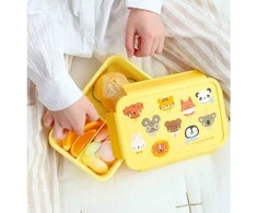 A Little Lovely Bento vaikiška priešpiečių dėžutė 'Gyvūnai'