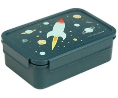 A Little Lovely Bento vaikiška priešpiečių dėžutė 'Kosmosas'