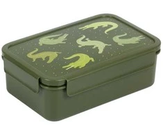 A Little Lovely Bento vaikiška priešpiečių dėžutė ‘Krokodilai’