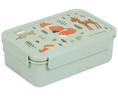 A Little Lovely Bento vaikiška priešpiečių dėžutė 'Miško gyventojai'