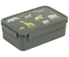 A Little Lovely Bento vaikiška priešpiečių dėžutė ‘Savana’