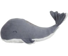 Blue Little Dutch Mažas pliušinis žaislas banginis ´Ocean Mėlyna´ 24cm