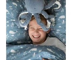 Little Dutch Pliušinis žaislas aštuonkojis ´Ocean Mėlyna´