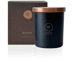 Candle Family Kvepianti sojų vaško žvakė rosegold 'Moon'