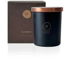 Candle Family Kvepianti sojų vaško žvakė rosegold 'Karma'