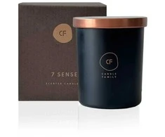 Candle Family Kvepianti sojų vaško žvakė rosegold '7 Sense'
