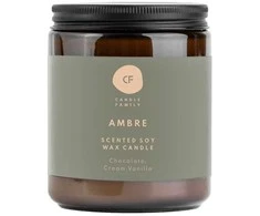 Candle Family Kvepianti sojų vaško žvakė 'Ambre'