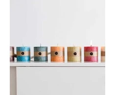 Candle Family Sėkmės žvakė 'Balta'